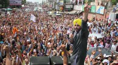 Moga molestation, AAP protest, bhagwant mann