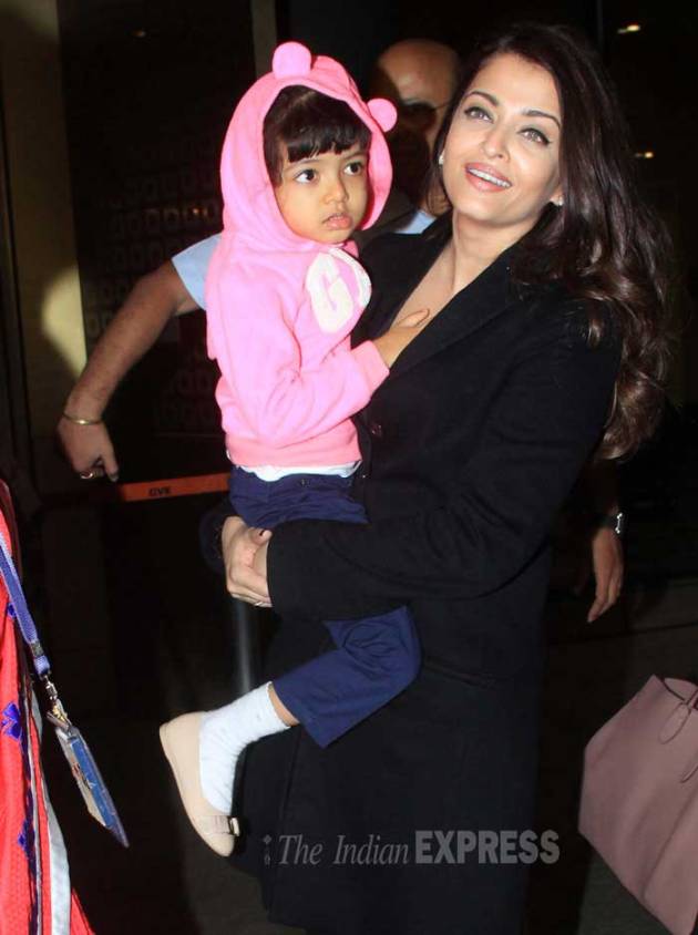 Aishwarya Rai Bachchan returns with Aaradhya to India from Cannes ...