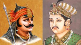 Maharana Pratap, Maharana Pratap statue, Mughal ruler Akbar, Akbar Pratab, Mughal history, Akbar Sulh i Kul, Rajnath Singh,