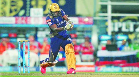 KKR go top after Russell hustle