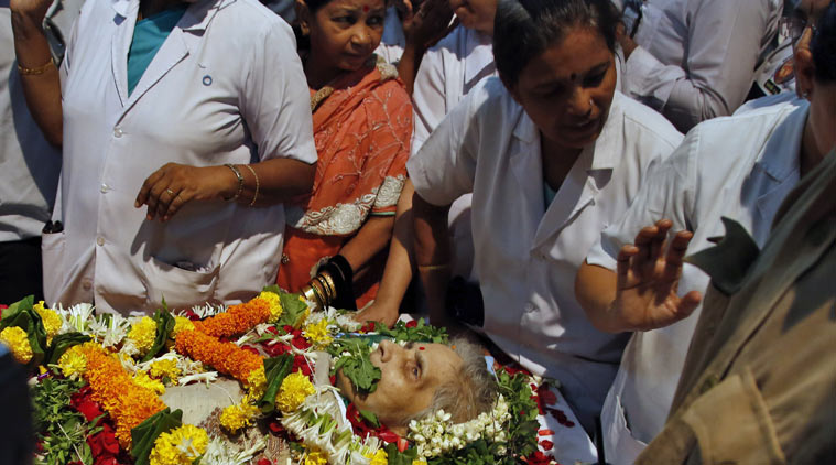  Aruna Shanbaug, Aruna, KEM, Aruna Shanbaug dead,  Aruna Shanbaug passes away, KEM nurse, KEM Aruna Shanbaug, KEM  Aruna Shanbaug dead, Maharashtra news, Mumbai  news, India news
