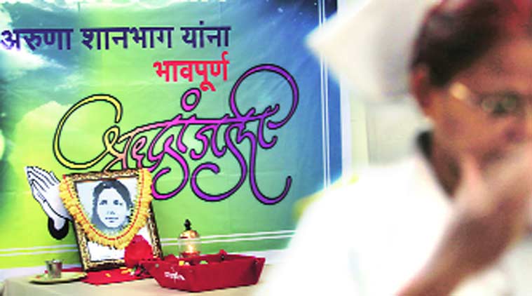Aruna Shanbaug death, Shanbaug death, Aruna Shanbaug hospital death, Mumbai Aruna Shanbaug, mumbai news