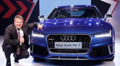 New Audi RS7 under development
