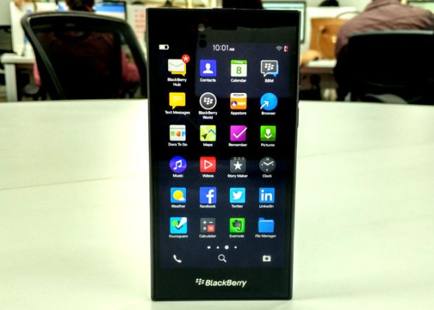 BlackBerry, BlackBerry Leap, BlackBerry Leap launch, BlackBerry Leap specs, BlackBerry Leap price, BlackBerry Leap India, smartphones, BalckBerry Leap review, technology news