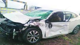 accident, road accident, E-way accident, mumbai news, city news, local news, maharashtra news, Indian Express