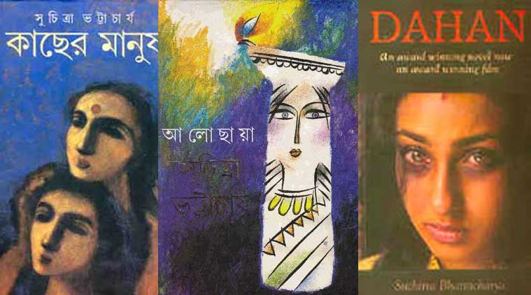(From left to right: Book covers of Kachcher Manush, Alochchaya and Dahan