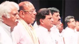 Congress, BJP, narendra modi, modi govt, NDA govt, hologram govt, Ahmed Patel , ahmedabad news, city news, local news, Gujarat News, Indian Express