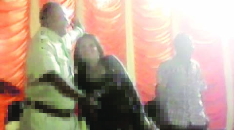Vadodara cops shower money on dancer, caught on video | Ahmedabad News ...