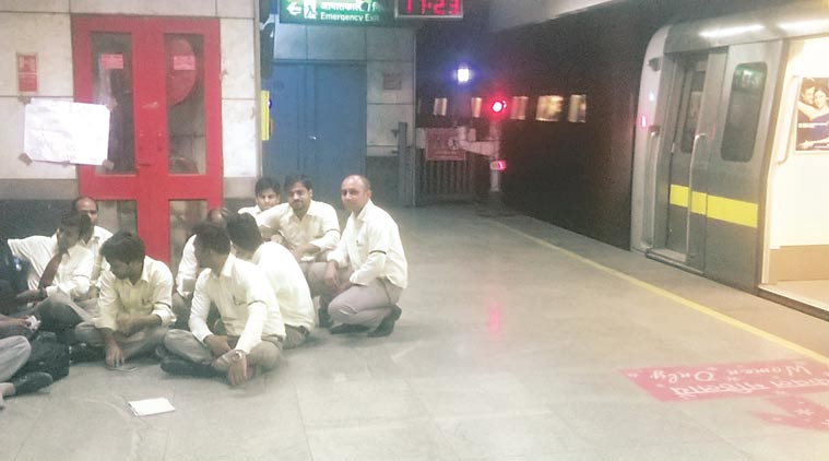 Metro Staff Threaten Stir Cities Newsthe Indian Express 