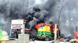 demolition drive, delhi demolition drive, HUDA, delhi police, Rapid Action Force, MCG, delhi news, city news, local news, Indian Express