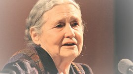 doris lessing, michael holroyd, doris lessing biography, george bernard shaw, v s naipaul, doris lessing dead, nobel laureate doris lessing, books, indian express books