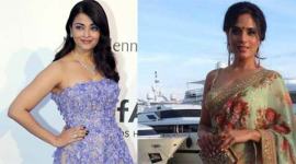 talk, fashion, saree versus gown, Cannes 2015, #100sareepact, Indian fashion international fashion, red carpet fashion, Indian Express