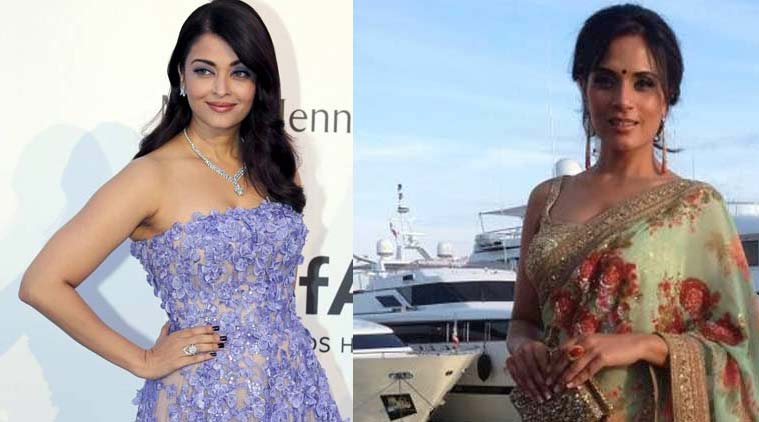 talk, fashion, saree versus gown, Cannes 2015, #100sareepact, Indian fashion international fashion, red carpet fashion, Indian Express