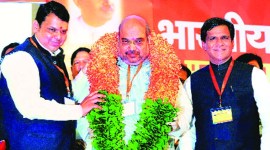 fadnavis, amit shah, shiv sena, amit shah kohlapur, kohlapur amit shah, fadnavis sjiv sena, amit shah shiv sena, shiv sena bjp, bjp shiv sena, shiv sena news