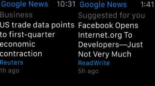 Google News and Weather app, Google News, Google Apple Watch, Google News and Weather Apple Watch, Apple Watch, Google News Apple Watch, Apple Watch, Apple Watch price, Apple Watch buy, Apple Watch specs, Google, Technology, Technology news