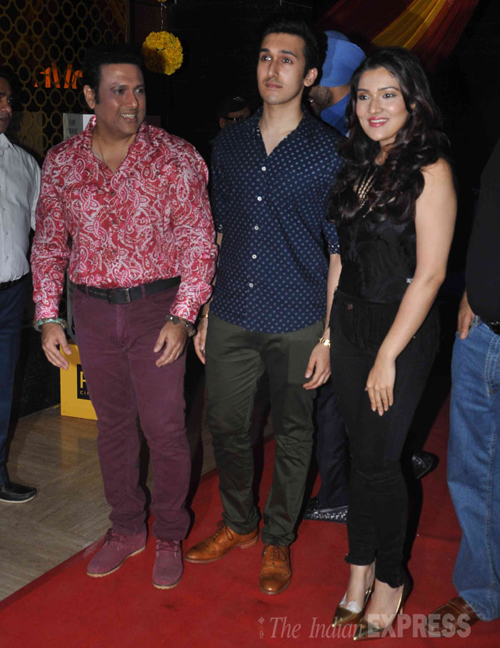 Govinda, Govinda daughter Tina, Yashvardhan