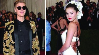 Justin Bieber, Selena Gomez, Met gala 2015, Selena Gomez Dress, Selena Gomez Look, Selena Gomez Fashion, Selena Gomez Attire, Justin Bieber Selena Gomez, hollywood, Entertainment news
