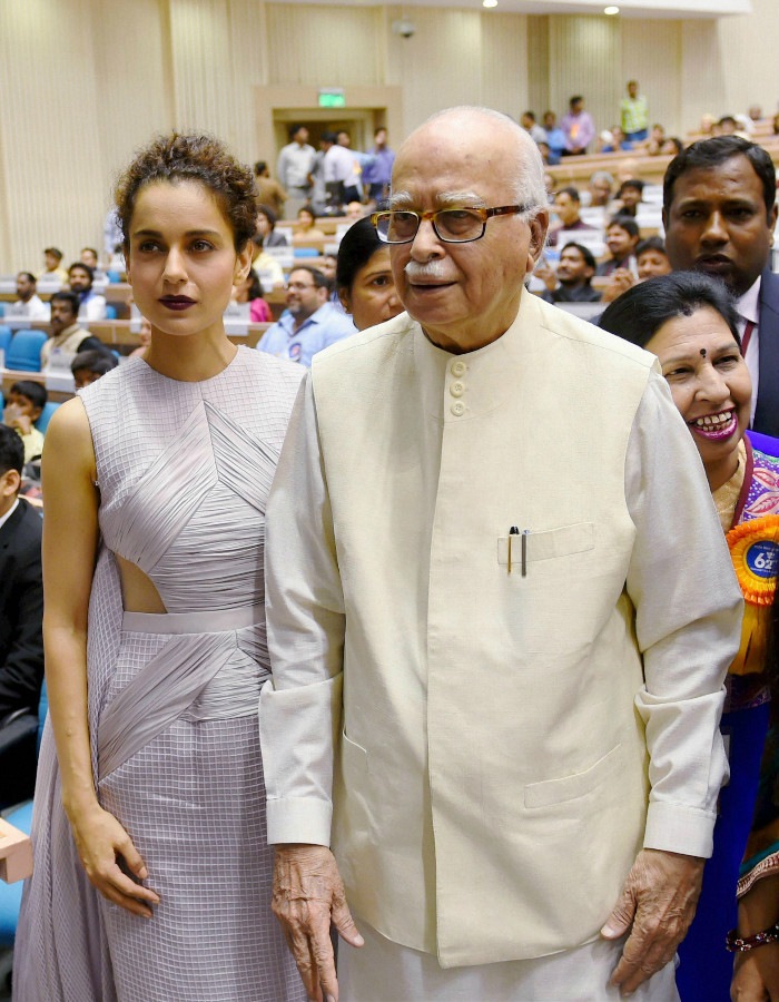 Kangana Ranaut, LK Advani