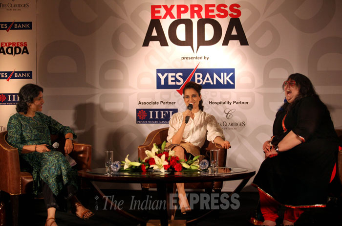 kangana ranaut, express adda, tanu weds manu returns, queen, kangana ranaut movies, kangana ranaut at express adda, kangana ranaut pics, kangana ranaut pictures, kangana ranaut tanu weds manu returns, kangana ranaut images, kangana ranaut queen, kangana, kangana pics, kangana tanu weds manu returns, entertainment news