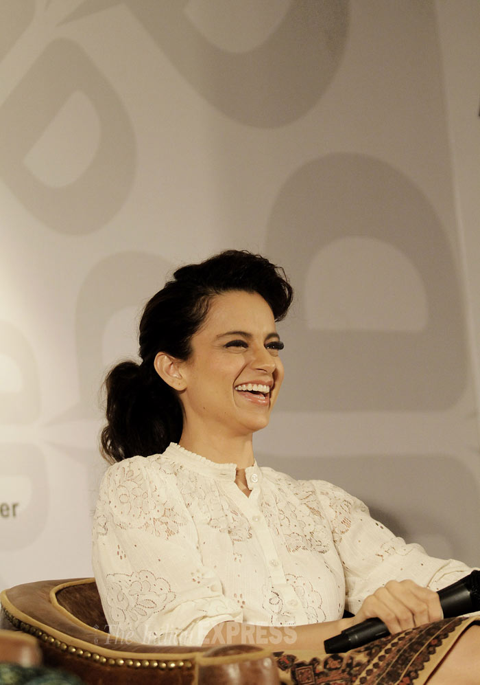 kangana ranaut, express adda, tanu weds manu returns, queen, kangana ranaut movies, kangana ranaut at express adda, kangana ranaut pics, kangana ranaut pictures, kangana ranaut tanu weds manu returns, kangana ranaut images, kangana ranaut queen, kangana, kangana pics, kangana tanu weds manu returns, entertainment news