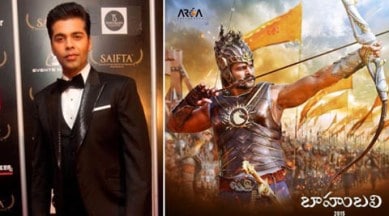 Karan Johar, Baahubali The Beginning, Johar baahubali hindi, baahubali hindi version, Karan Johar Baahubali, Johar Release Baahubali, Johar Baahubali Hindi Version, Prabhas Varma, Rana Daggubati, Anushka Shetty, Tamannah Bhatia, Ramya Krishnan, Sathyaraj, Nasser, Baahubali telugu version, Johar Anil Thadani Baahubali, Baahubali Tamil Version, Baahubali two parts, Johar Baahubali Film, Johar Baahubali Expensive Movie, Bollywood News, entertainment news