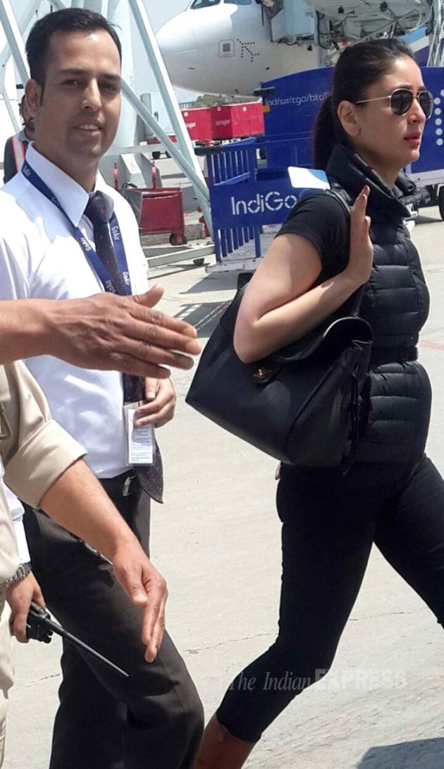 Kareena Kapoor Kashmir, Salman Khan Srinagar airport
