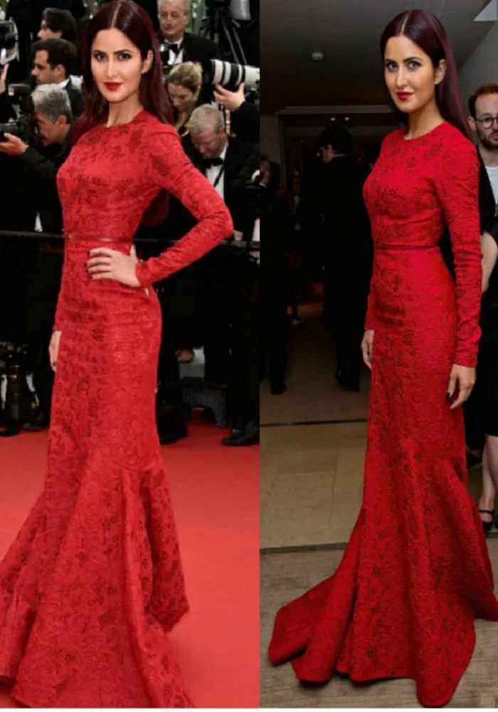 Photo: Katrina Kaif looks ravishing in a red gown