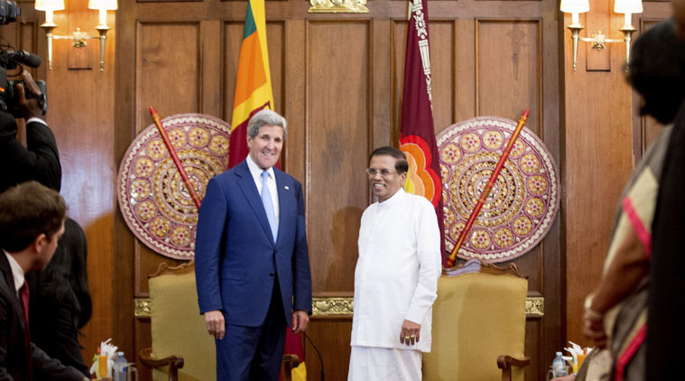 john kerry, US secretary of State, KErry, Kerry Sri Lanka, Sri LAnka Kerry, Sri Lanka President, Sri lanka Sirisena, Sri Lanka  PM, Sri LAnka news, US news USA news, America news, world news