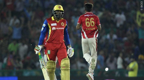 IPL 8: KXIP spoil RCB’s party in rain-curtailed contest