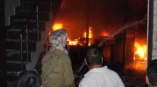 ludhiana, ludhiana fire, fire ludhiana, dal bazar fire, fire dal bazar, dal bazar ludhiana, ludhiana market fire, fire in Ludhiana market,