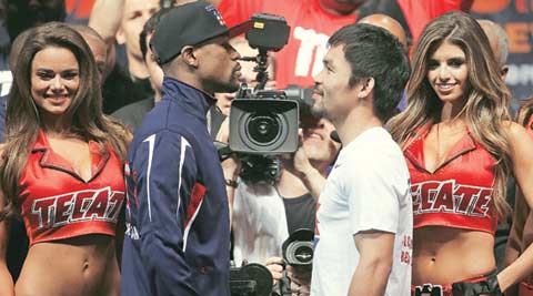 floyd mayweather jr, floyd mayweather, manny pacquiao, Floyd Mayweather vs Manny Pacquiao, Manny Pacquiao vs Floyd Mayweather, Manny vs Floyd, Mayweather Pacquiao, Sony SIX, Sony, Boxing, Pacquiao Mayweather bout, Mayweather Pacquiao timing, Sports News