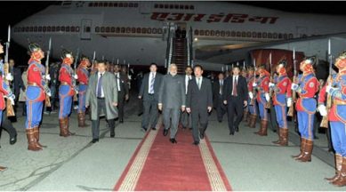 Narendra Modi, Modi in Mangolia, Modi Mangolia visit, Modi visits Mangolia, Modi Mangolia visit, Tsakhiagiin Elbegdorj, Modi Tsakhiagiin Elbegdorj meeting, India Mangolia, Indian PM visits Mangolia, World news
