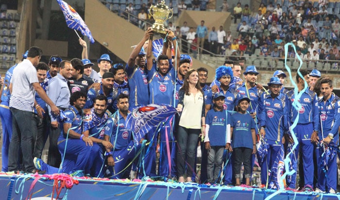 Mumbai Indians, MI, Indian Premier League, Sachin Tendulkar, Rohit Sharma, Harbhajan Singh, Cricket Photos, IPL Photos, IPL final Photos, Cricket, IPl