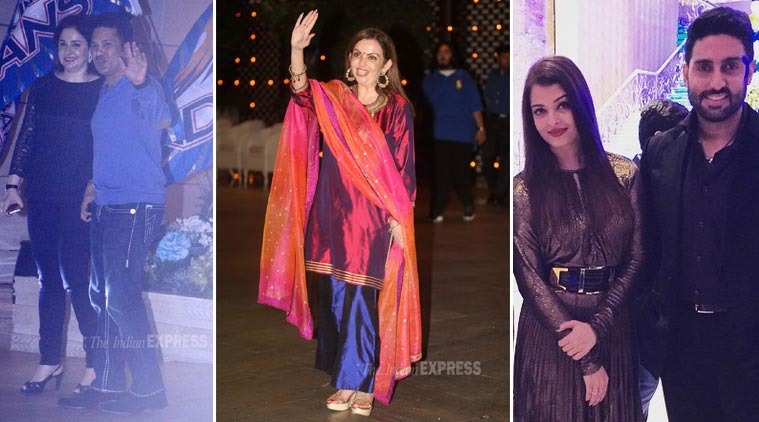 Mumbai Indians, Mumbai Indians party, Mumbai Indians Ambani, Nita Ambani, Mukesh Ambani, Sachin Tendulkar, Abhishek Bachchan, MI IPL, IPL Final, MI IPL Final, Ambani party MI, MI Party, Sports
