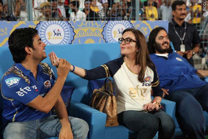 Nita Ambani, Anant Ambani, Akash Ambani, Ambani family, Mukesh Ambani, Mumbai Indians, MI vs CSK, CSK vs MI, MI CSK, CSK vs MI, IPL Final, IPL 8 Final, Cricket