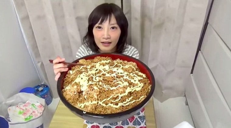 Viral Video Watching This Japanese Girl Eat 6 Pounds Of Noodles Might 