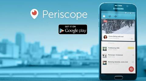 Twitter’s Periscope for live-streaming now on Android phones