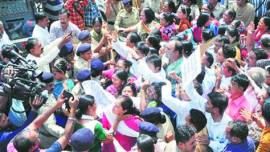 Madhya pradesh teachers protest, Shivraj Singh Chouhan, Azad Adhyapak Sangh, madhya pradesh news, education news, india news
