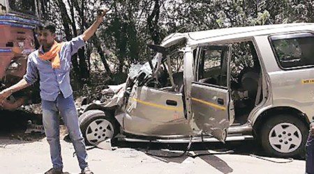 accident, road accident, hit-and-run cases, hit-and-rum, unsafe road, fatal accident, Chandigarh news, Road Accident analysis cell, chandigarh police, city news, local news, Indian Express