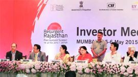 Vasundhara Raje, Narendra Modi, Make in India campaign, Vasundhara Raje Rajasthan, PPP, Rajasthan government, Central labour laws, labour reforms, Raje Cabinet, Industrial Disputes Act, Contract Labour Act , Factories Act, business news, indian express