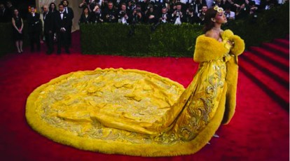 Rihanna's Met Gala dress took one Chinese woman 2 years to make