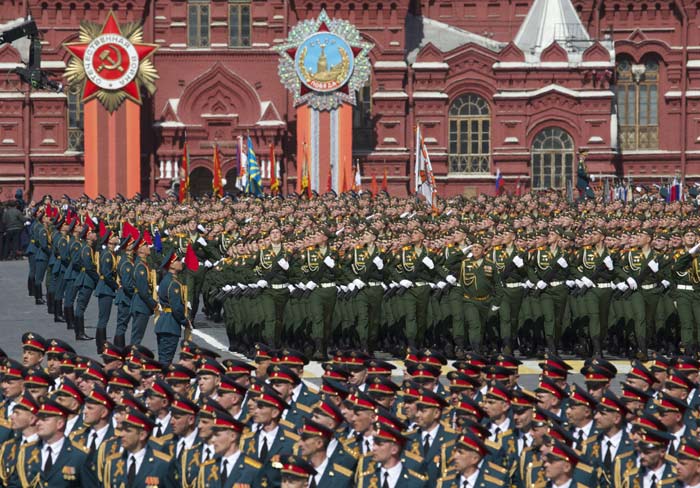 russian victory day parade 2014