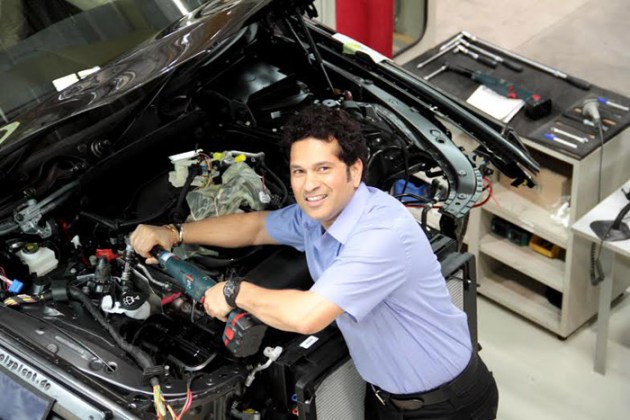 Sachin Tendulkar, BMW, BMW Sachin Tendulkar, Tendulkar, Tendulkar Photos, BMW photos, BMW factory photos, Sachin Tendulkar photos, Cricket photos, Cricket, BMW car photos