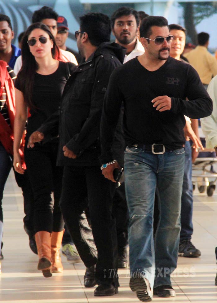 Salman Khan, Kareena Kapoor, Salman Khan Kareena Kapoor, Salman Bajrangi Bhaijaan shoot, Salman Kareena Bajrangi Bhaijaan, Bajrangi Bhaijaan shoot, Salman Khan photos, Kareena Kapoor photos