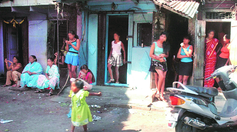After Quake Back Home Sex Workers From Nepal Desert Punes Red Light Area The Indian Express 