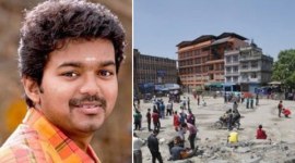 Nepal earthquake, Kathmandu, earthquake News, Superstar Vijay, Vijay Makkal Iyakkam, Vijay Nepal earthquake, Vijay Donated Clothes, Vijay Donated Medicines, Vijay Nepal Victims, Superstar Vijay Fans, Vijay in Cambodia, Entertainment news
