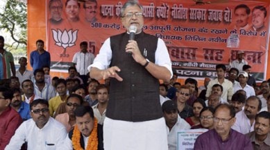 sushil kumar modi, sushil modi, bihar polls, bihar polls 2015, BJP, JD(U), Hindu, Muslim, bihar communal tension, Indian Express investigation, communal tension, india news, news