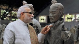 Prime Minister Narendra Modi, Rahul Gandhi, Rekha, Chinese Premier Li Keqiang, President Pierre Nkurunziza, Terracotta Warriors Museum, Karachi Terror Attack, Gunmen Killed Shiites, India News