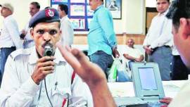 death by breath, traffic police, traffic police lung problem, traffic police health problem, traffic police news, traffic news, delhi news, india news, indian express