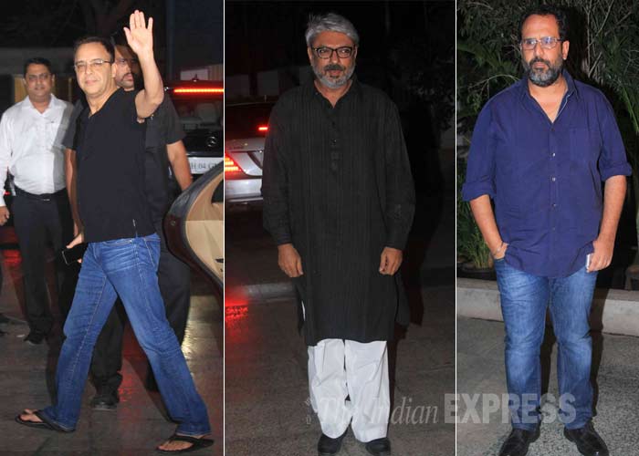 Vidhu Vinod Chopra, Sanjay Leela Bhansali, Anand L Rai